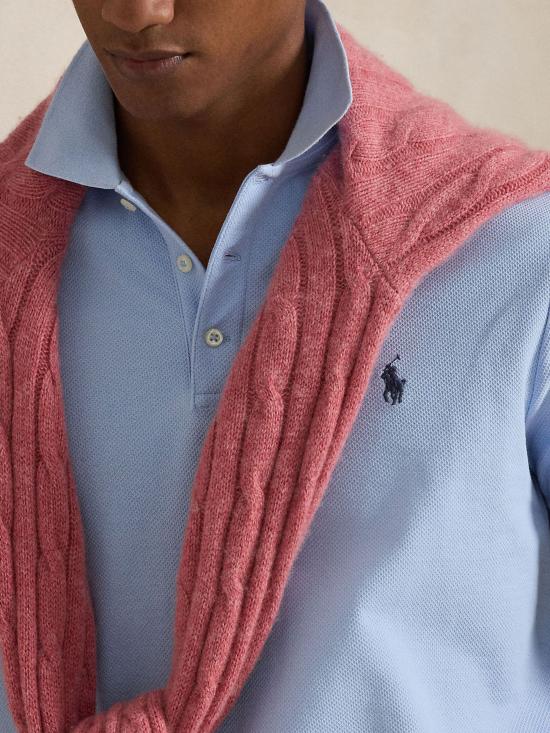 26SS 랄프 로렌 폴로 티셔츠 710B13479 002 Blue - RALPH LAUREN