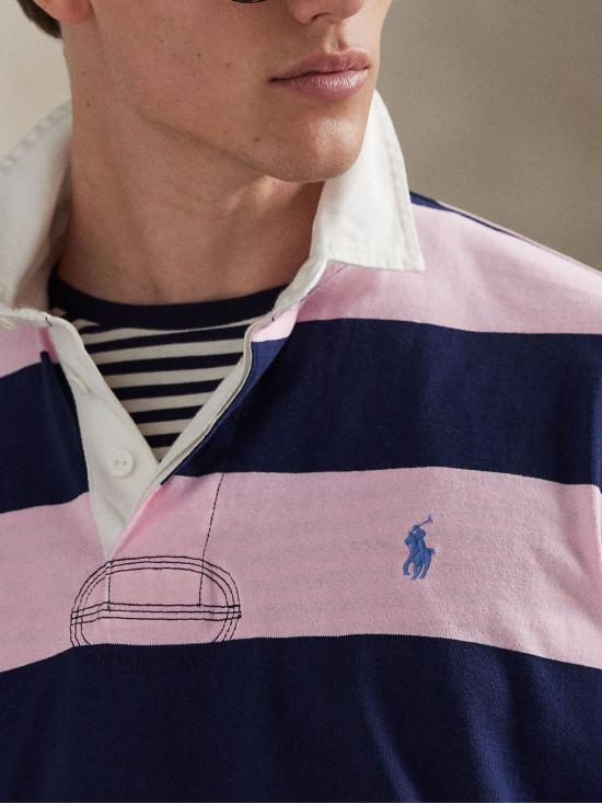 26SS 랄프 로렌 폴로 티셔츠 710717116 501 Pink - RALPH LAUREN