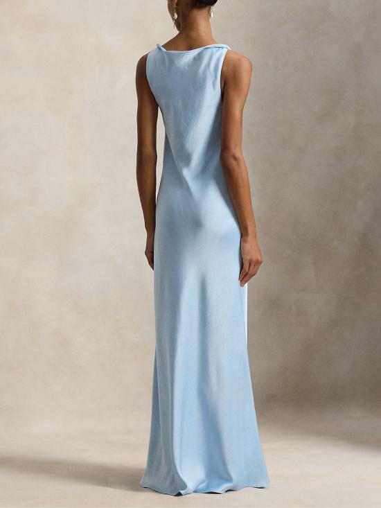 26SS 랄프 로렌 롱 원피스 211A96352 002 Clear Blue - RALPH LAUREN