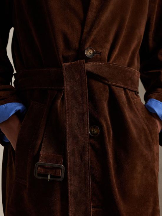 26SS 랄프 로렌 코트 211A93146 001 Brown - RALPH LAUREN