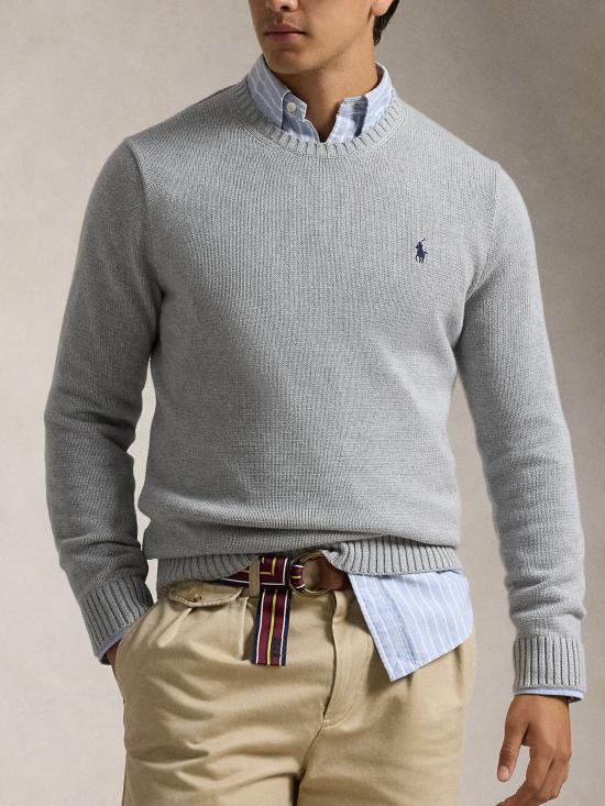 26SS 랄프 로렌 스웨터 710810846 004 Grey - RALPH LAUREN