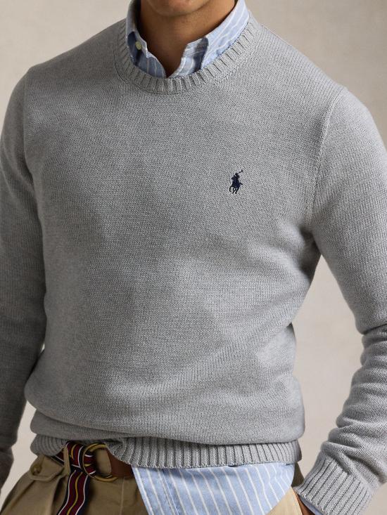 26SS 랄프 로렌 스웨터 710810846 004 Grey - RALPH LAUREN