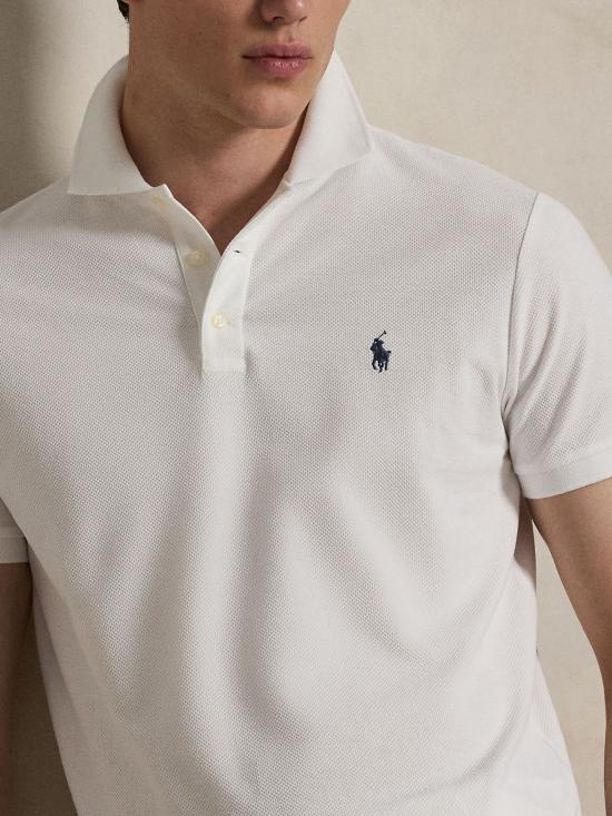 26SS 랄프 로렌 폴로 티셔츠 710B13479 003 White - RALPH LAUREN