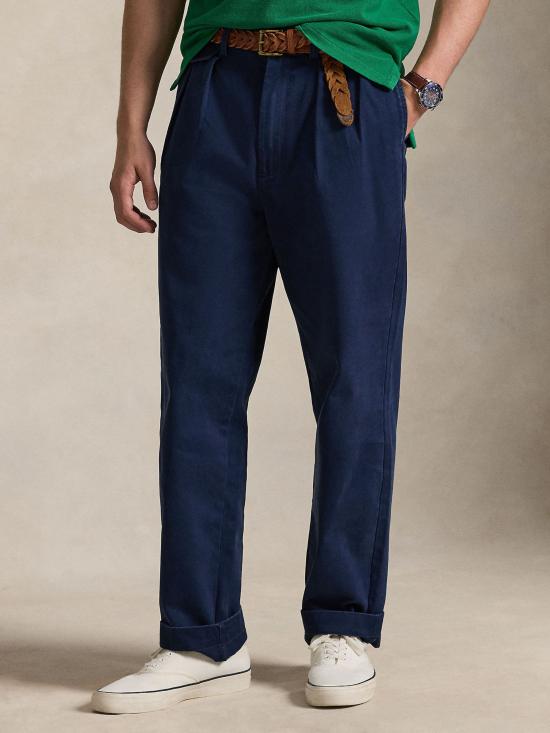 26SS 랄프 로렌 스트레이트 팬츠 710850209 Blue - RALPH LAUREN