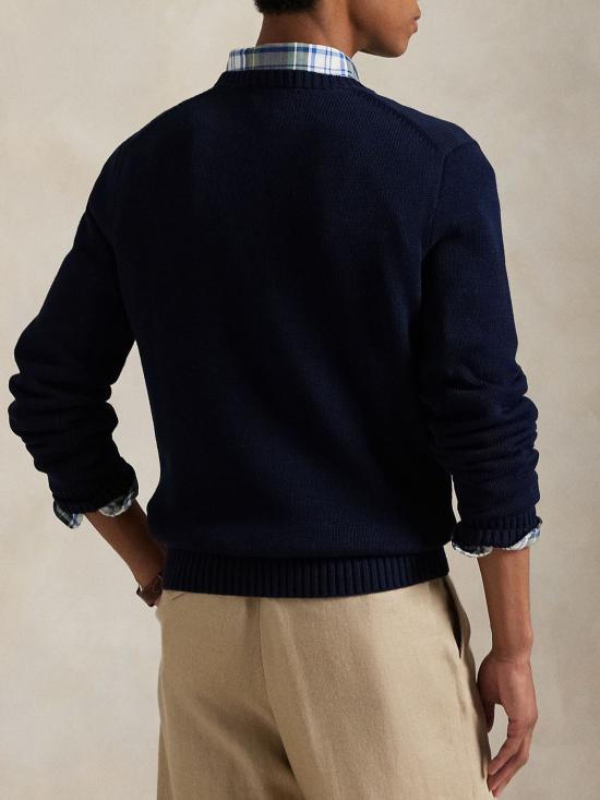 26SS 랄프 로렌 스웨터 710810846 001 Blue - RALPH LAUREN