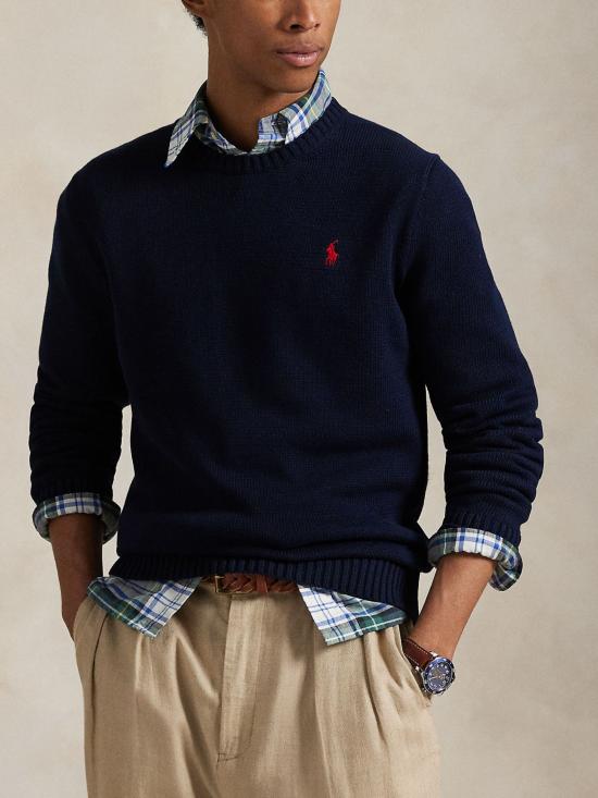 26SS 랄프 로렌 스웨터 710810846 001 Blue - RALPH LAUREN