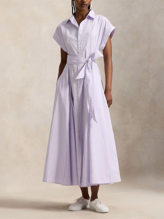26SS 랄프 로렌 롱 원피스 211A96363 002 Lilac - RALPH LAUREN