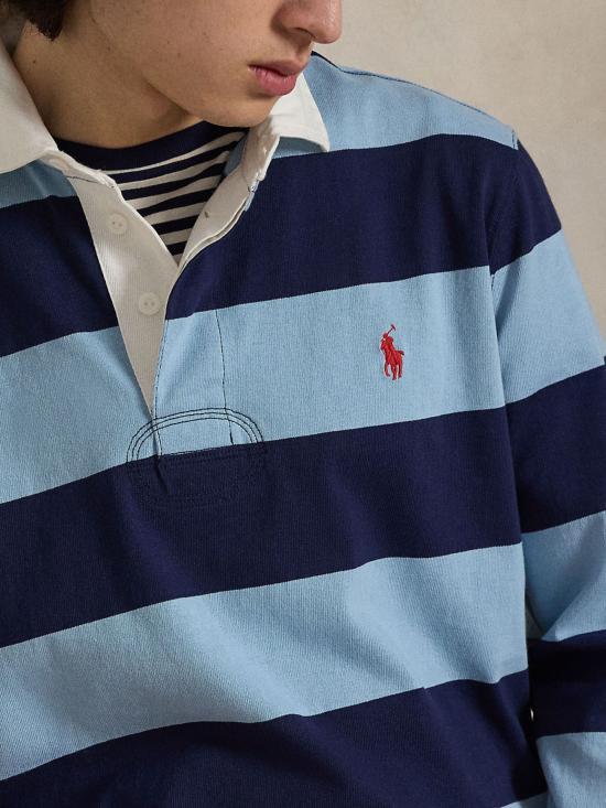 26SS 랄프 로렌 폴로 티셔츠 710717116 503 Clear Blue - RALPH LAUREN