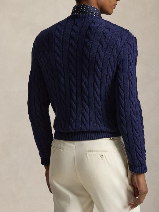 26SS 랄프 로렌 스웨터 710775885 536 Blue - RALPH LAUREN