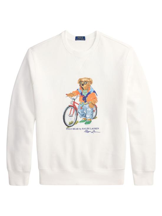 26SS 랄프 로렌 긴팔 티셔츠 710B14616 001 WHITE