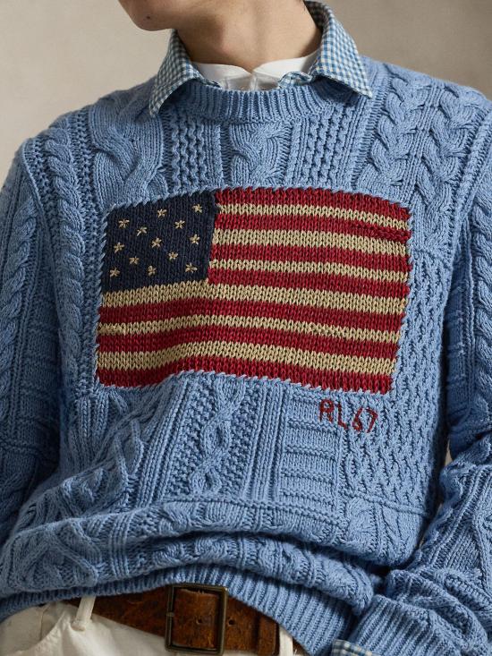 26SS 랄프 로렌 스웨터 710B13888 001 Blue - RALPH LAUREN