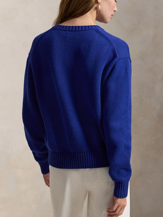 26SS 랄프 로렌 스웨터 211A96238 001 Blue - RALPH LAUREN