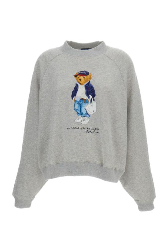 26SS 폴로 랄프로렌 긴팔 티셔츠 211A96185001LIGHTSMOKEHEATHER Grey