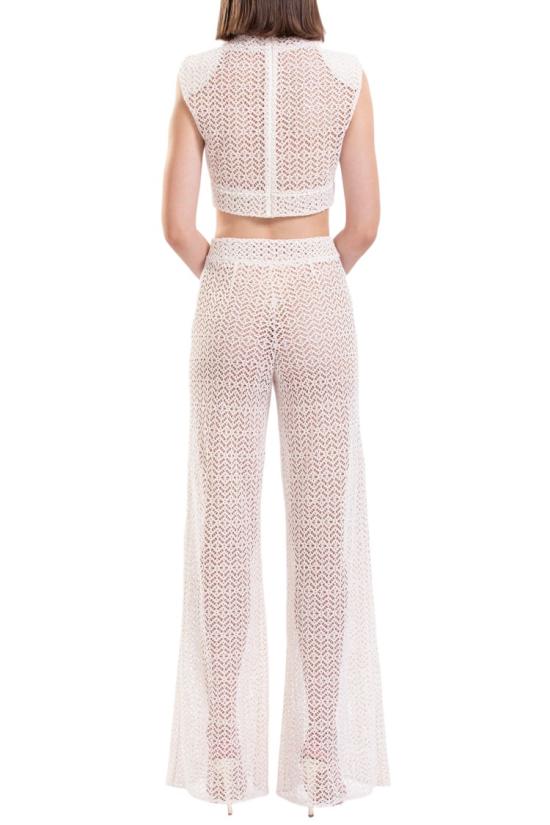  사이드 코베이시 트레이닝 상의 니트 상의와 세트로 구성된 바지 - SAIID KOBEISY