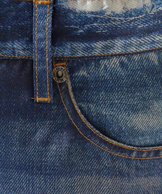 26SS 구찌 코튼 데님 팬츠 팬츠 857909XDDD2 Blue - GUCCI