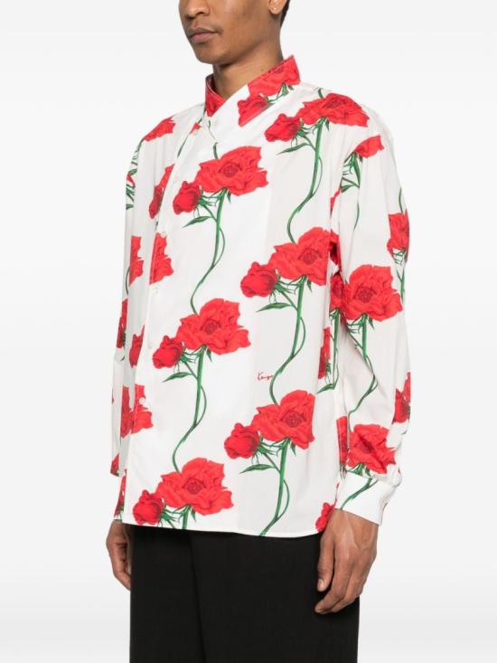 26SS 겐조 긴팔 셔츠 FG55CH4249O2 03 White - KENZO