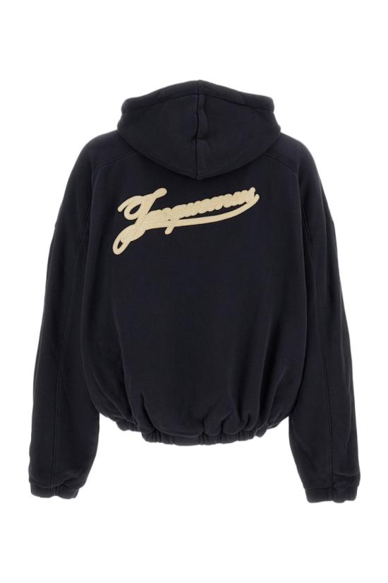 26SS 자크뮈스 후드 티셔츠 HOM00302AJ002623EO Blue - JACQUEMUS