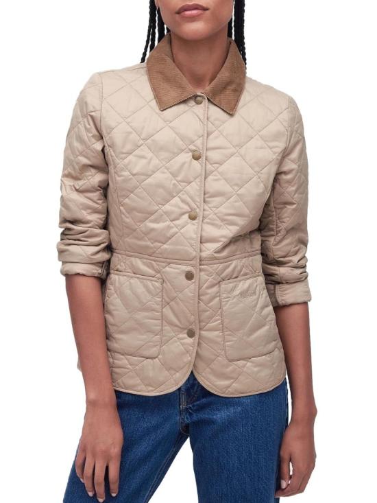 26SS 바버 DEVERON 데브론 퀼티드 자켓 LQU1012BE34 Neutrals