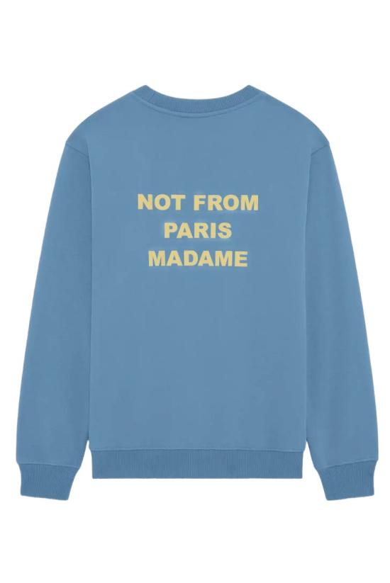 26SS 드롤드무슈 긴팔 티셔츠 KSW149CO127ATBL Blue - DROLE DE MONSIEUR