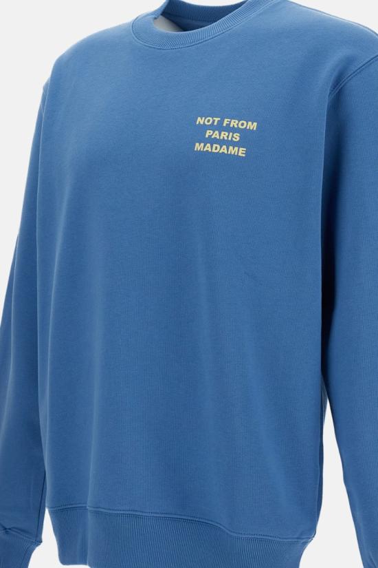 26SS 드롤드무슈 긴팔 티셔츠 KSW149CO127ATBL Blue - DROLE DE MONSIEUR