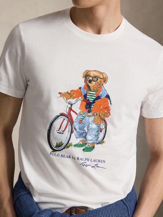 26SS 랄프 로렌 반팔 티셔츠 710B16612 002 White - RALPH LAUREN