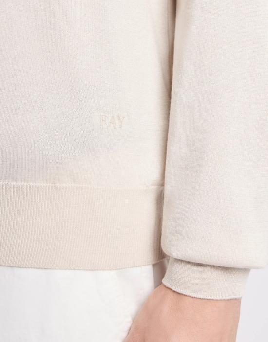26SS 페이 스웨터 NMMC1522390VTRB010 White - FAY