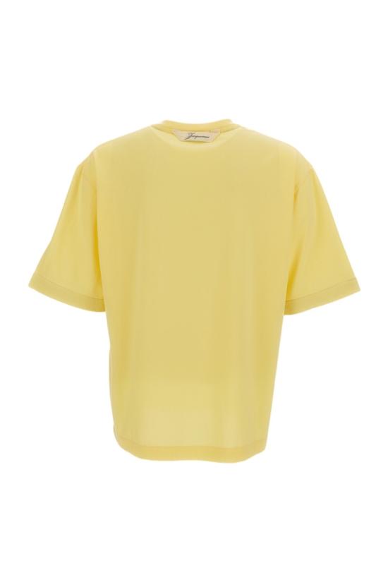 26SS 자크뮈스 반팔 티셔츠 TSM00578AJ00254210 Yellow - JACQUEMUS