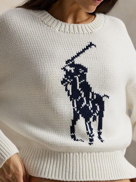 26SS 랄프 로렌 스웨터 211A96234 002 White - RALPH LAUREN