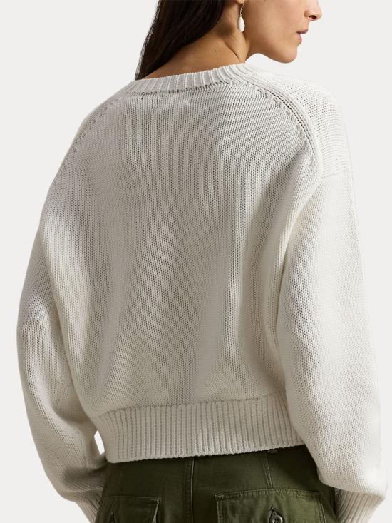 26SS 랄프 로렌 스웨터 211A96234 002 White - RALPH LAUREN