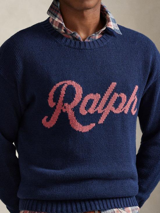 26SS 랄프 로렌 스웨터 710A12989 002 Blu - RALPH LAUREN