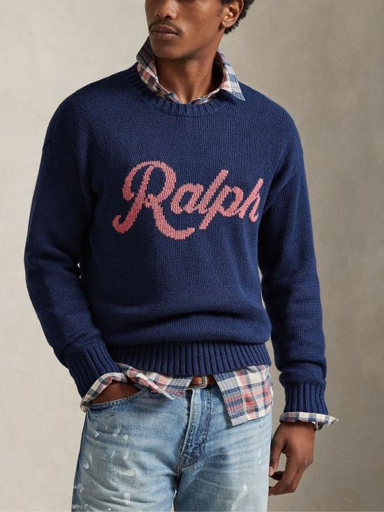 26SS 랄프 로렌 스웨터 710A12989 002 Blu - RALPH LAUREN