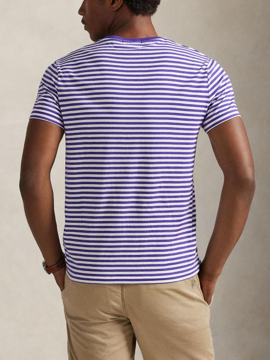 26SS 랄프 로렌 반팔 티셔츠 710956828 503 Purple - RALPH LAUREN