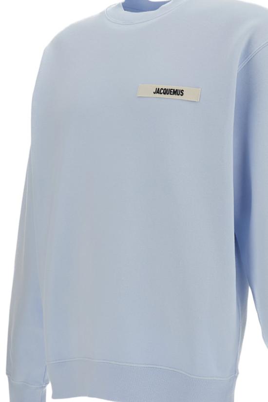 26SS 자크뮈스 그로그랭 스웨트 셔츠 SSM00206AJ00126321 Blue - JACQUEMUS