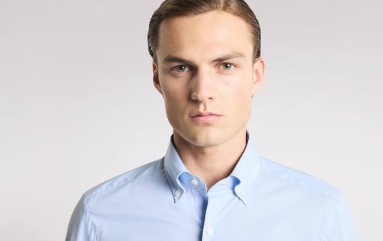 26SS 페이 긴팔 셔츠 NCMA152259SWJHU006 Blue - FAY