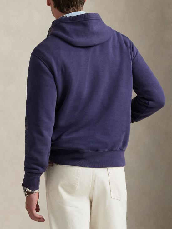 26SS 랄프 로렌 후드 티셔츠 710A13054 001 Blue - RALPH LAUREN