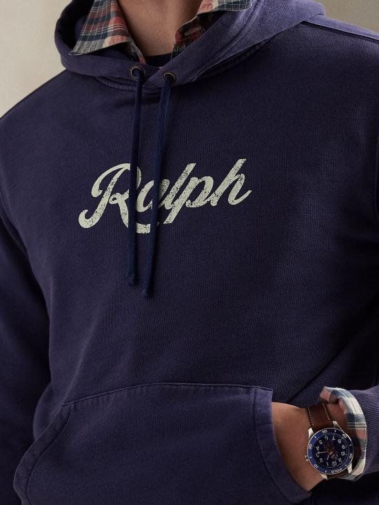 26SS 랄프 로렌 후드 티셔츠 710A13054 001 Blue - RALPH LAUREN