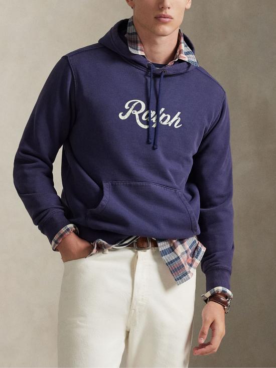 26SS 랄프 로렌 후드 티셔츠 710A13054 001 Blue - RALPH LAUREN