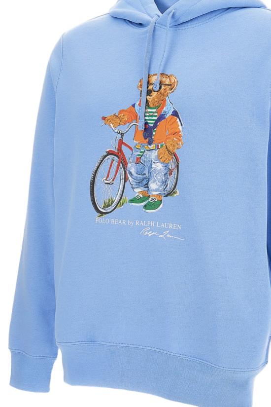 26SS 폴로 랄프로렌 후드 티셔츠 710B14614001AUSTINBLUE Blue - POLO RALPH LAUREN