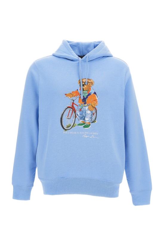 26SS 폴로 랄프로렌 후드 티셔츠 710B14614001AUSTINBLUE Blue
