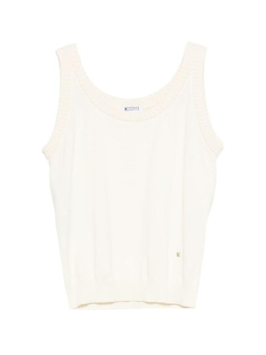 26SS 모스키노 민소매 티셔츠 A0882 0400 0003 Neutrals