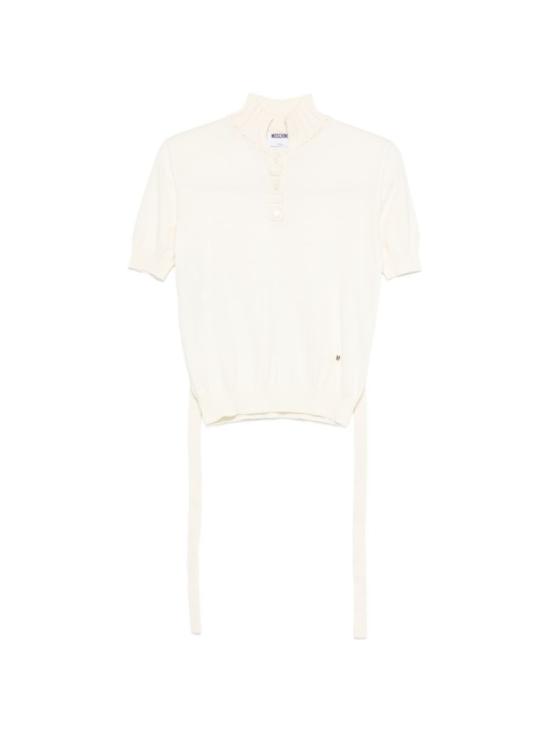 26SS 모스키노 반팔 티셔츠 A0911 0400 0003 Neutrals