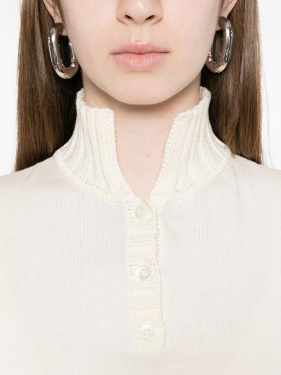 26SS 모스키노 반팔 티셔츠 A0911 0400 0003 Neutrals - MOSCHINO