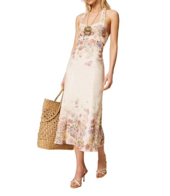 26SS 트윈셋 롱 원피스 261TT257013588 Neutrals - TWINSET