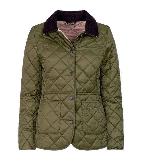 26SS 바버 DEVERON 데브론 퀼티드 자켓 LQU1012OL51 Grey