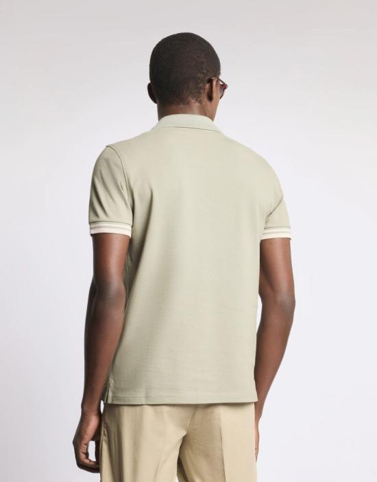 26SS 페이 폴로 티셔츠 NPMB252141STDWV618 Neutrals - FAY