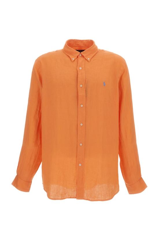 26SS 폴로 랄프로렌 긴팔 셔츠 710966294507POMPANORANGE Orange