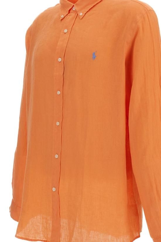 26SS 폴로 랄프로렌 긴팔 셔츠 710966294507POMPANORANGE Orange - POLO RALPH LAUREN