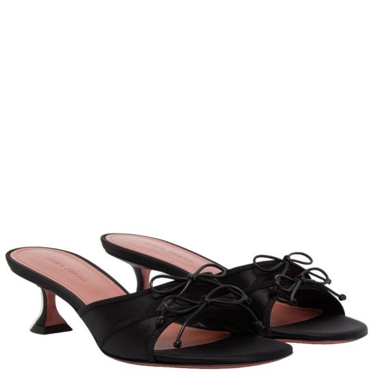 26SS 아미나 무아디 뮬/슬리퍼 ELEONORASLIPPER45BLACK - AMINA MUADDI
