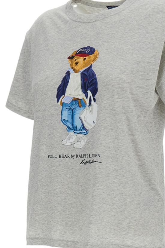 26SS 폴로 랄프로렌 폴로 베어 코튼 티셔츠 211A96261001LIGHTSMOKEHEATHER Grey - POLO RALPH LAUREN