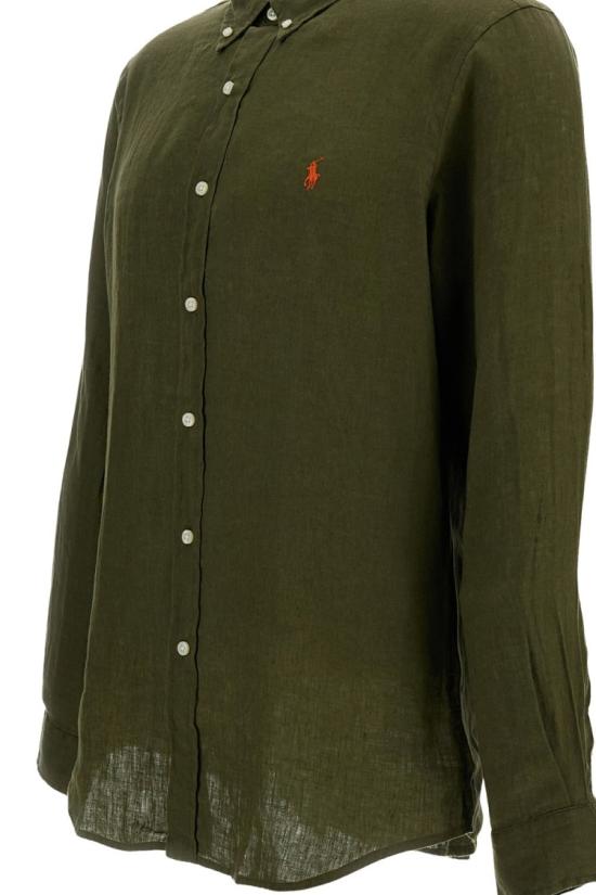  폴로 랄프로렌 긴팔 셔츠 710968915006NEWOLIVE Green - POLO RALPH LAUREN